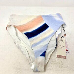 CALIA High Rise Cheeky Bottom Sediment Stripe Ardosia
